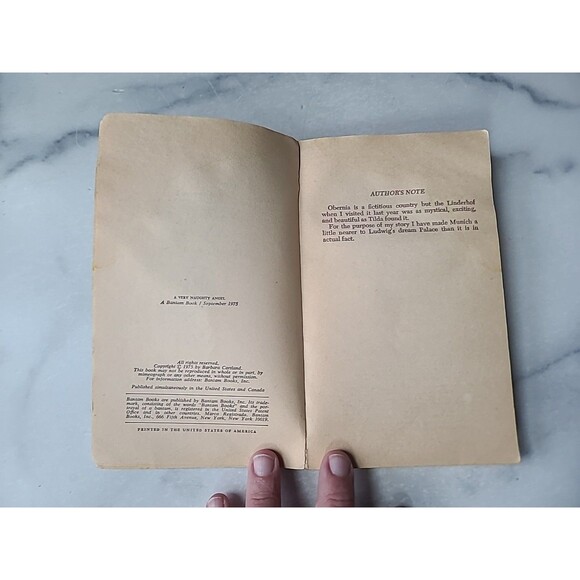 A Very Naughty Angel By Barbara Cartland Paperback - Picture 4 of 10